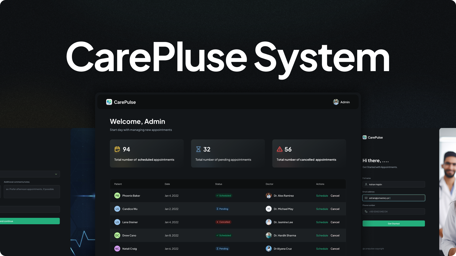 CarePluse Dashboard